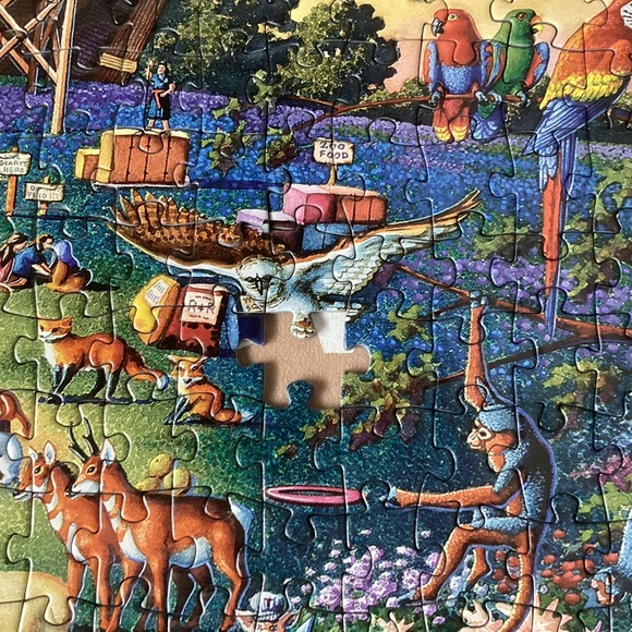 1000pc Puzzle -one piece missing - Picture 3 of 3